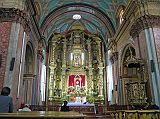 Ecuador Quito 03-03 Old Quito El Sagrario Altar